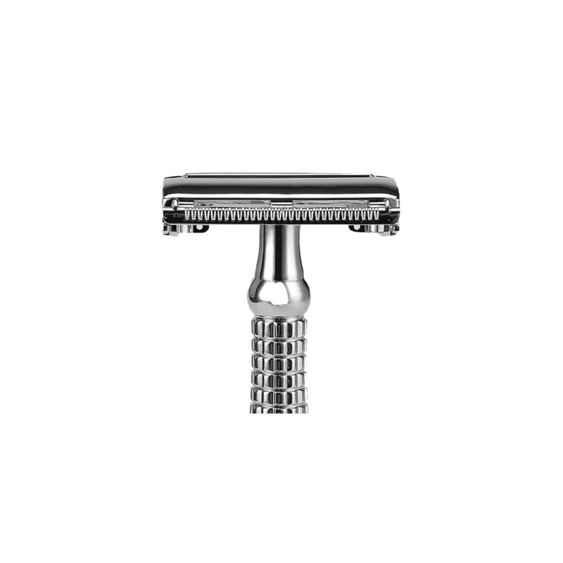 Double Edged Safety Razor, Stand & Gift Box